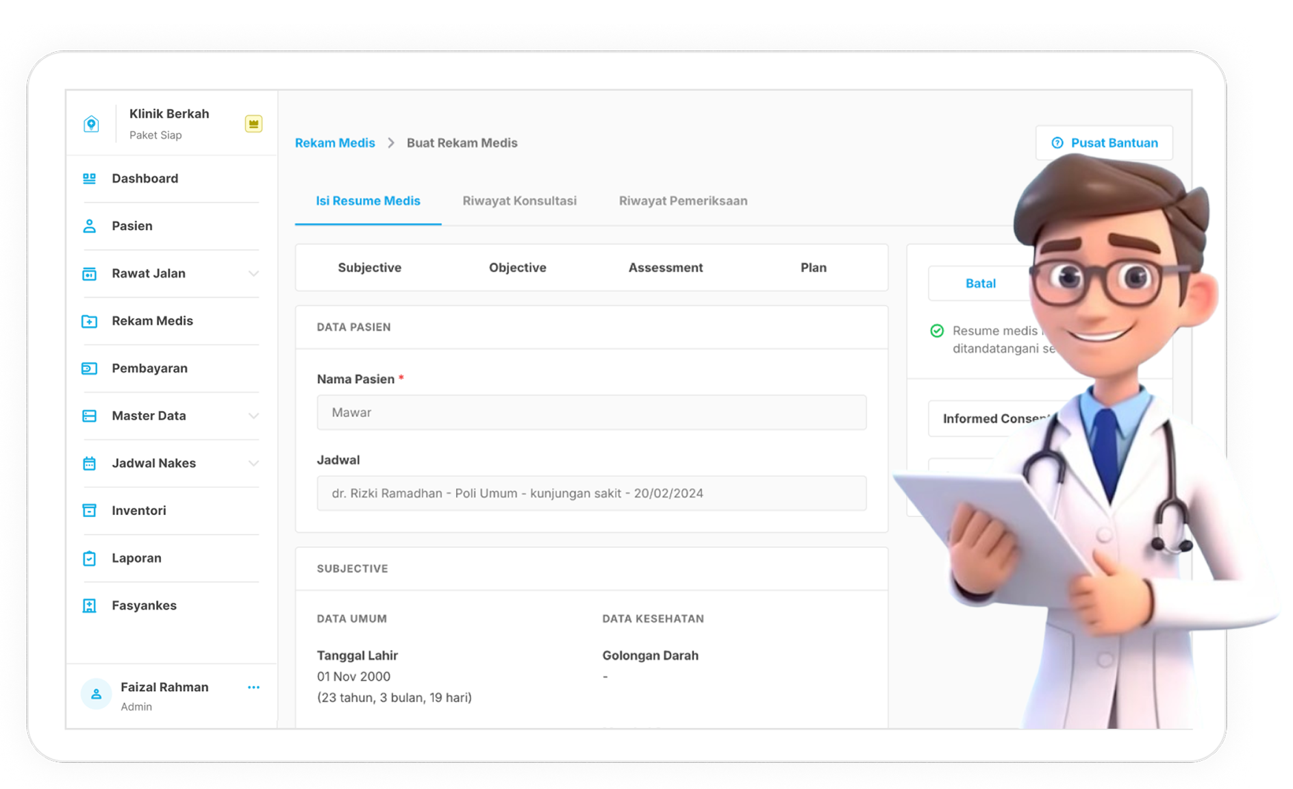 Pulpa RME Dokter Gigi